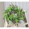 Eucalyptus Lavender Berry Ring 12 Inch Artificial Floral Wreath Purple Decor Set of 3
